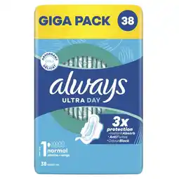 Kruidvat Always Ultra Day Normal Maandverband aanbieding