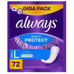 Kruidvat Always Daily Protect Long Inlegkruisjes aanbieding