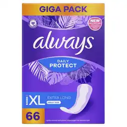 Kruidvat Always Daily Protect Extra Long Inlegkruisjes aanbieding