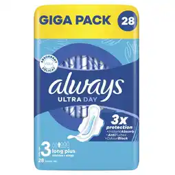 Kruidvat Always Ultra Day Long Plus Maandverband aanbieding