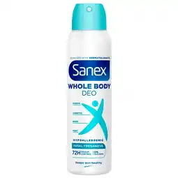 Kruidvat Sanex Total Freshness Whole Body Deodorant Spray aanbieding