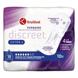 Kruidvat Kruidvat Discreet Extra+ Incontinentieverband aanbieding