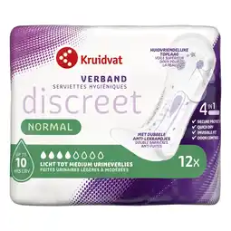Kruidvat Kruidvat Discreet Normal Incontinentieverband aanbieding