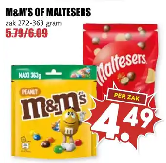 De Boerenschuur M&m's of maltesers aanbieding