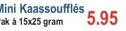 Vrieskoop Mini Kaassoufflés aanbieding