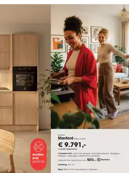 Superkeukens AEG en Electrolux Stanford aanbieding