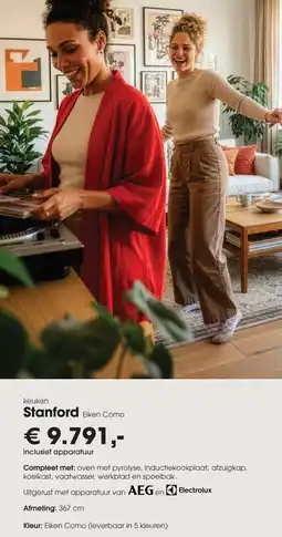 Superkeukens AEG nen Electrolux Stanford aanbieding