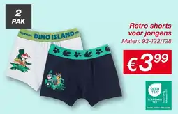 Kik Retro Shorts voor Jongens aanbieding