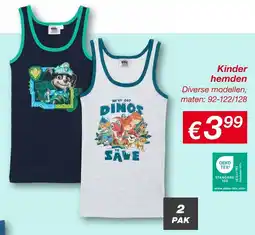 Kik Kinder Hemden aanbieding