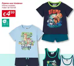 Kik Pyjama voor Kinderen aanbieding