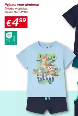 Kik Pyjama voor Kinderen aanbieding