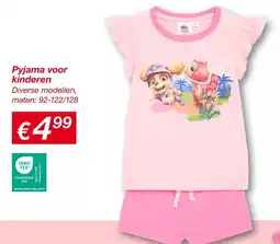 Kik Pyjama voor Kinderen aanbieding