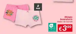 Kik Meisjes Boxershorts aanbieding