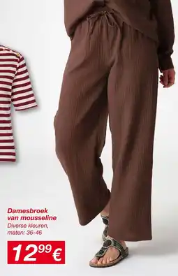 Kik Damesbroek van Mousseline aanbieding