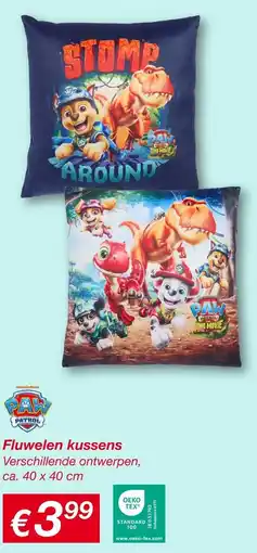 Kik Paw Patrol Fluwelen Kussens aanbieding