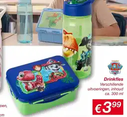 Kik Drinkfles aanbieding