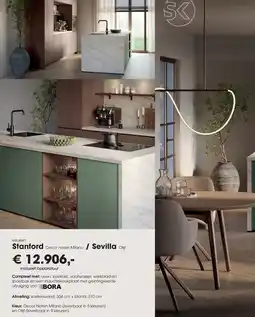 Superkeukens Bora Stanford / Sevilla aanbieding