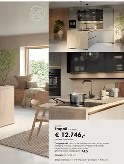 Superkeukens AEG Empolli Taupegrijs aanbieding
