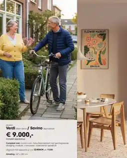 Superkeukens Verdi Eiken Siena / Savino Sephiabruin aanbieding