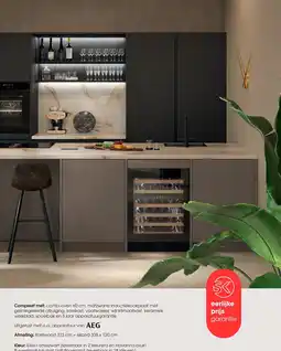 Superkeukens AEG aanbieding