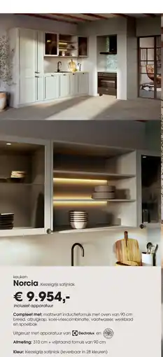 Superkeukens Keuken Norcia aanbieding