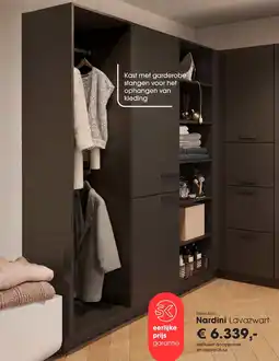 Superkeukens Nardini Lavazwart aanbieding