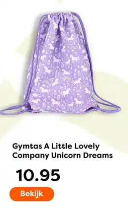 The Read Shop Gymtas A Little Lovely Company Unicorn Dreams aanbieding
