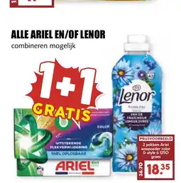 De Boerenschuur Alle ariel en/of lenor aanbieding