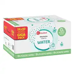 Kruidvat Kruidvat Water Babydoekjes aanbieding