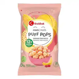 Kruidvat Kruidvat Banaan Framboos Puff Pops aanbieding