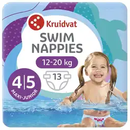 Kruidvat Kruidvat 4-5 Maxi-Junior Zwemluiers aanbieding