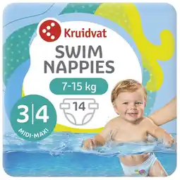 Kruidvat Kruidvat 3-4 Midi-Maxi Zwemluiers aanbieding