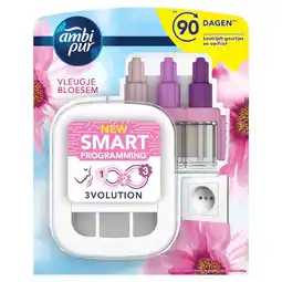 Kruidvat Ambi Pur 3Volution Vleugje Bloesem Starterkit aanbieding