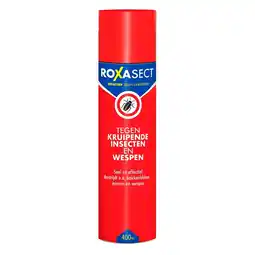 Kruidvat Roxasect Spuitbus tegen Kruipende Insecten en Wespen aanbieding