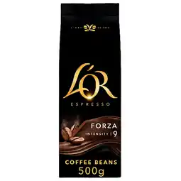 Kruidvat Douwe Egberts L'Or Espresso Forza Koffiebonen aanbieding