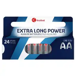 Kruidvat Kruidvat Alkaline AA Batterijen aanbieding