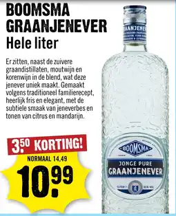 Dirck 3 Boomsma graanjenever aanbieding
