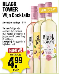 Dirck 3 Black Tower Wijn Cocktails aanbieding