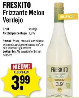 Dirck 3 Freskito Frizzante Melon Verdejo aanbieding