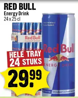 Dirck 3 Red Bull Energy Drink aanbieding