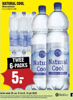 Dirck 3 Natural Cool Mineraalwater aanbieding