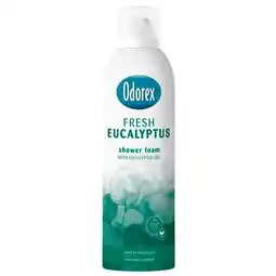 Trekpleister Odorex Fresh Eucalyptus Shower Foam aanbieding