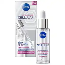 Trekpleister NIVEA Cellular Expert Filler Hyaluron Serum aanbieding