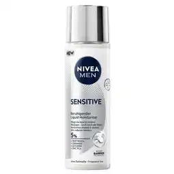 Trekpleister NIVEA Men Sensitive Liquid Moisturiser aanbieding