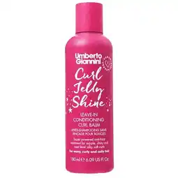 Trekpleister Umberto Giannini Curl Jelly Shine Leave-in Conditioning Curl Balm aanbieding