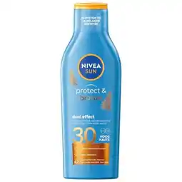 Trekpleister NIVEA Sun Protect & Bronze SPF30 Zonnebrandlotion aanbieding