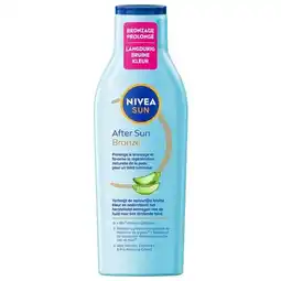 Trekpleister NIVEA Sun Aftersun Bronze Lotion aanbieding