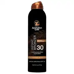 Trekpleister Australian Gold SPF30 Continuous Zonnebrandspray aanbieding