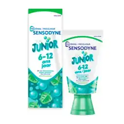 Trekpleister Sensodyne Proglasur Junior 6-12 Jaar Tandpasta aanbieding