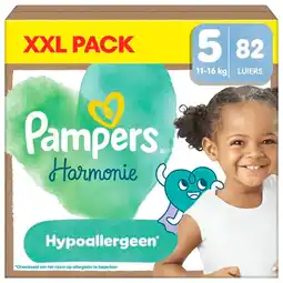 Trekpleister Pampers Harmonie Maat 5 Luiers aanbieding